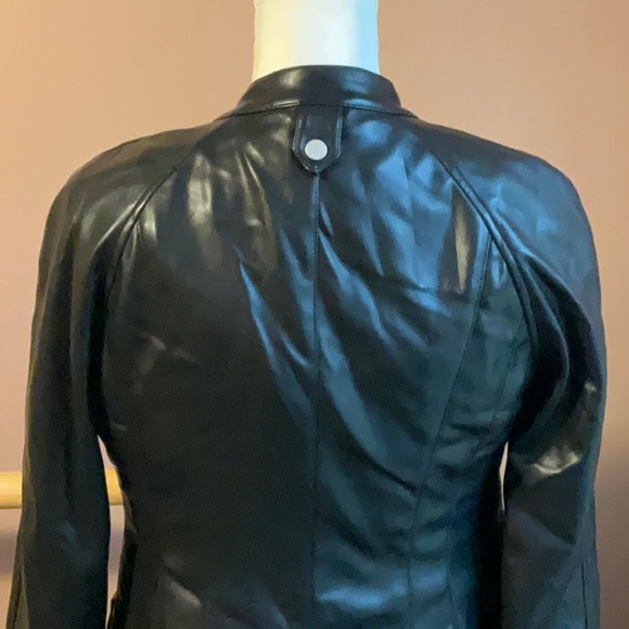 Avec les filles faux leather jacket M NWTs - Picture 7 of 9
